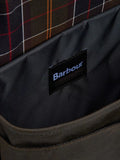 Barbour Field Wax messenger bag in Olive - British brand