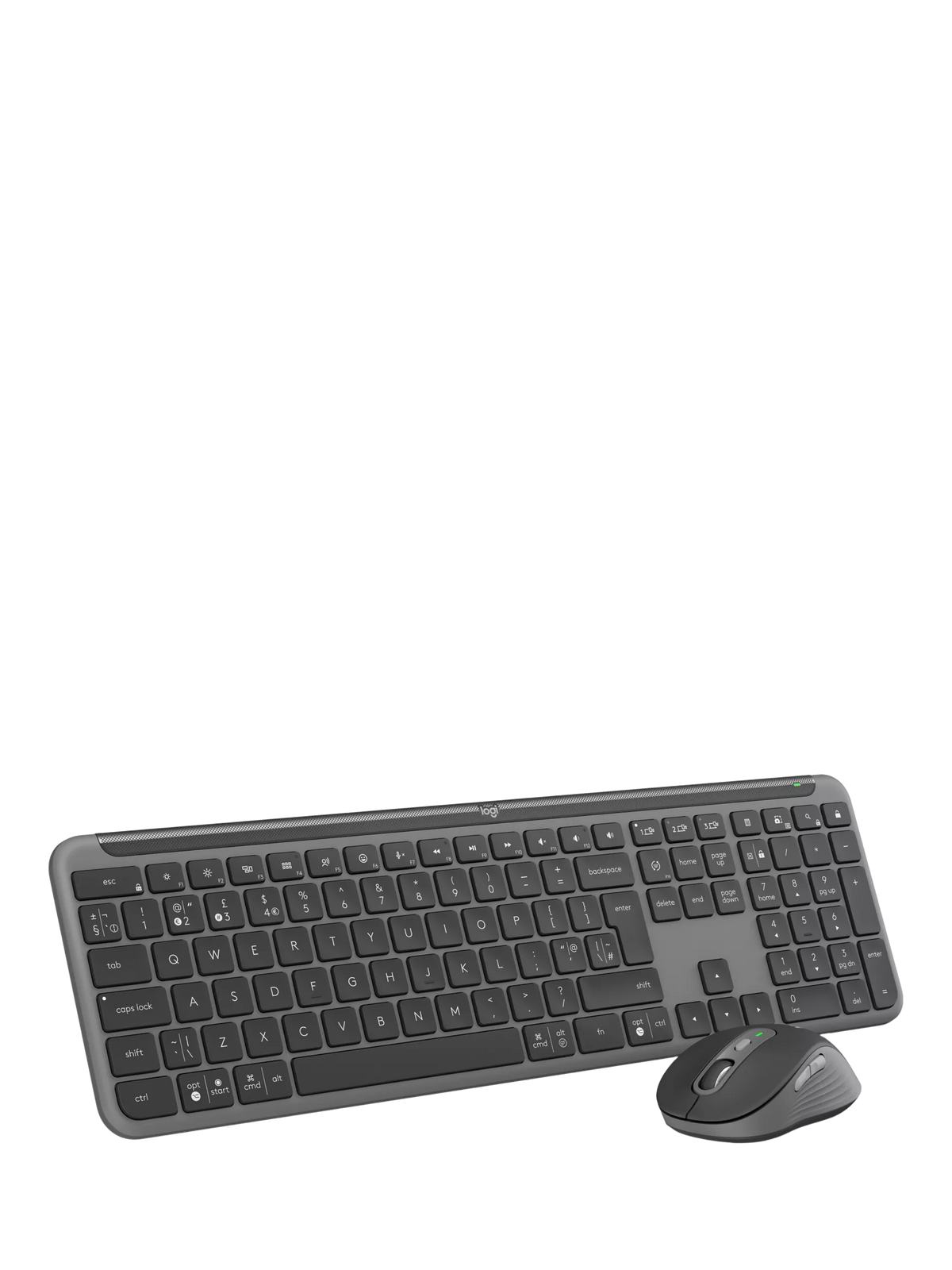 Logitech MK950 Signature Slim keyboard and mouse combo - British product