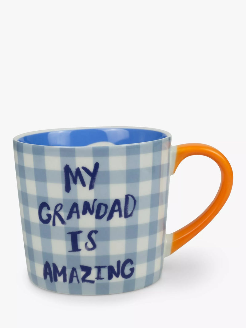 Eleanor Bowmer My Grandad Is Amazing bone china mug 300ml - British product
