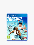 Sony TopSpin 2K25 PS4 tennis video game (British brand)