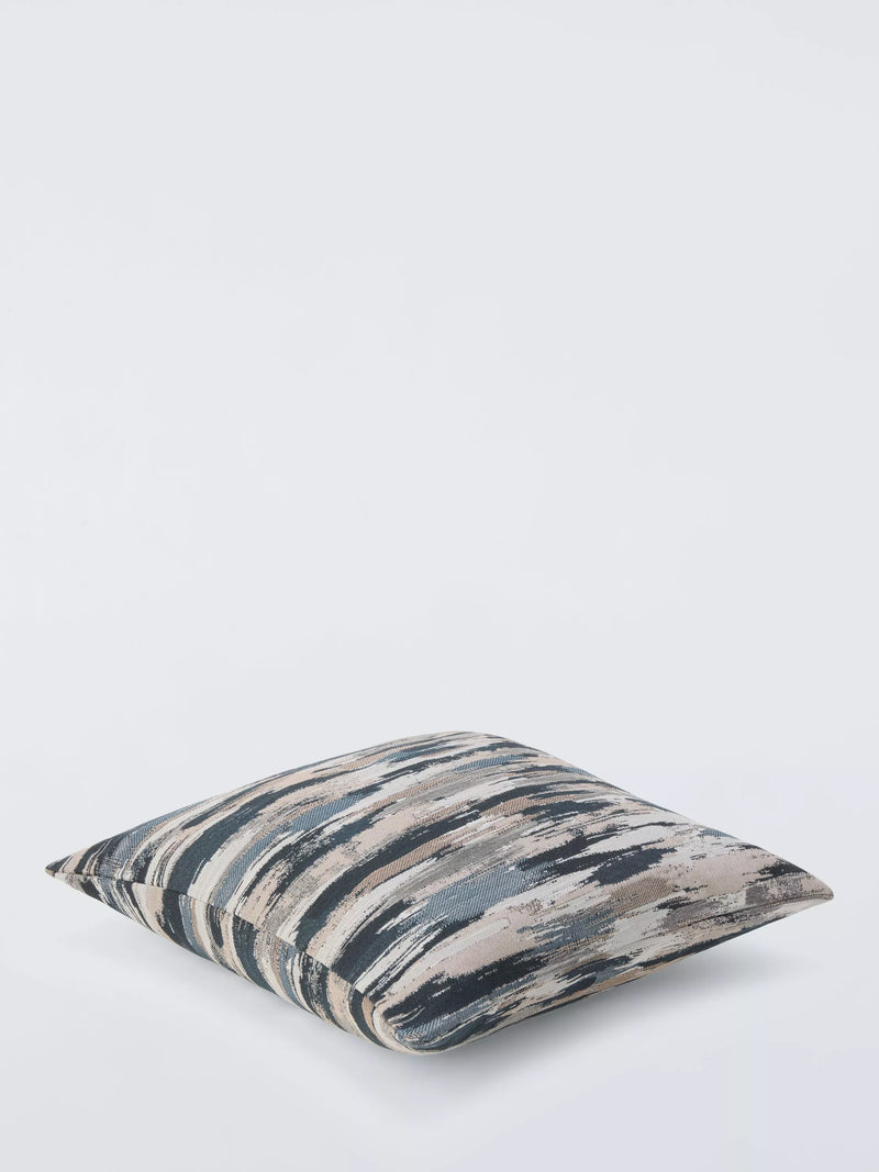 John Lewis Brushstroke Stripe cushion blue - British product