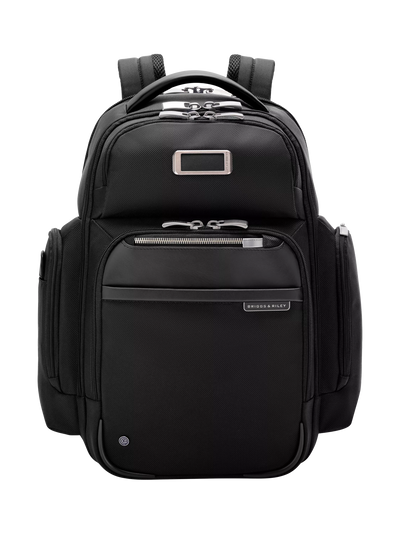 John Lewis Briggs & Riley Medium Cargo Backpack, Black- Buy online at McGrocer