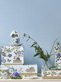 Designers Guild porcelain espresso cup and saucer set, Multi, 90ml - British product