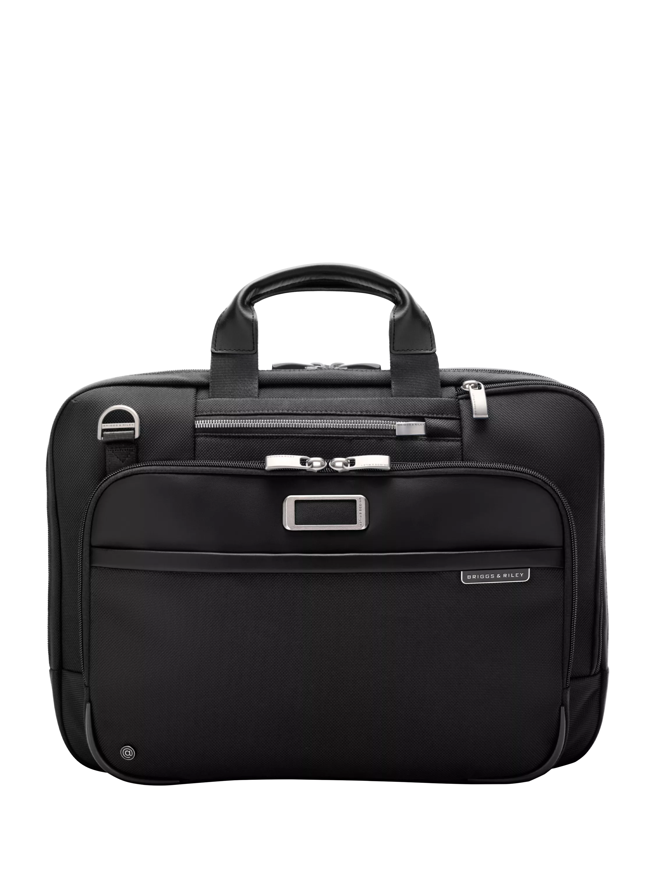 Briggs & Riley Medium Expandable Briefcase Black, UK version