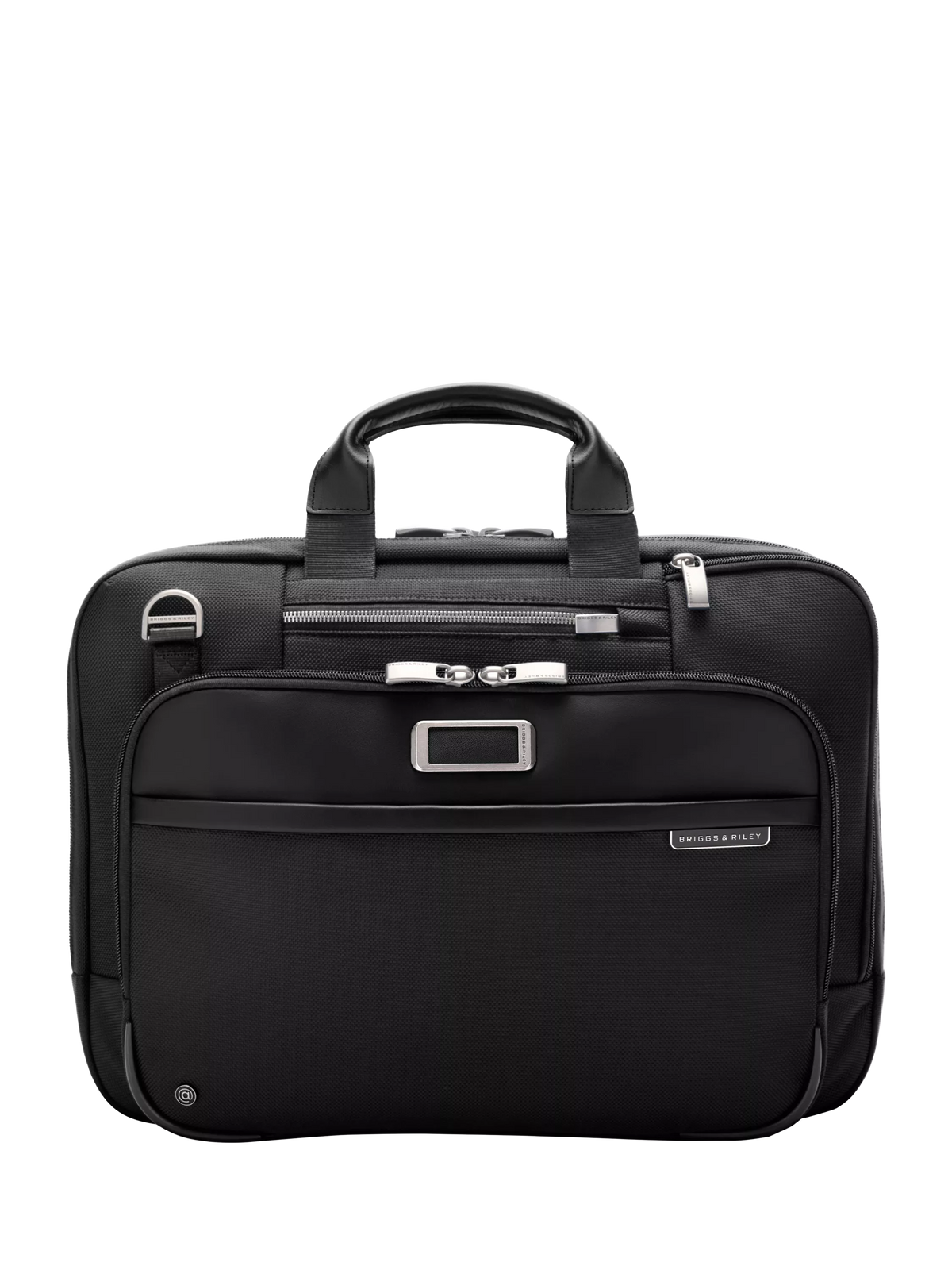 Briggs & Riley Medium Expandable Briefcase Black, UK version