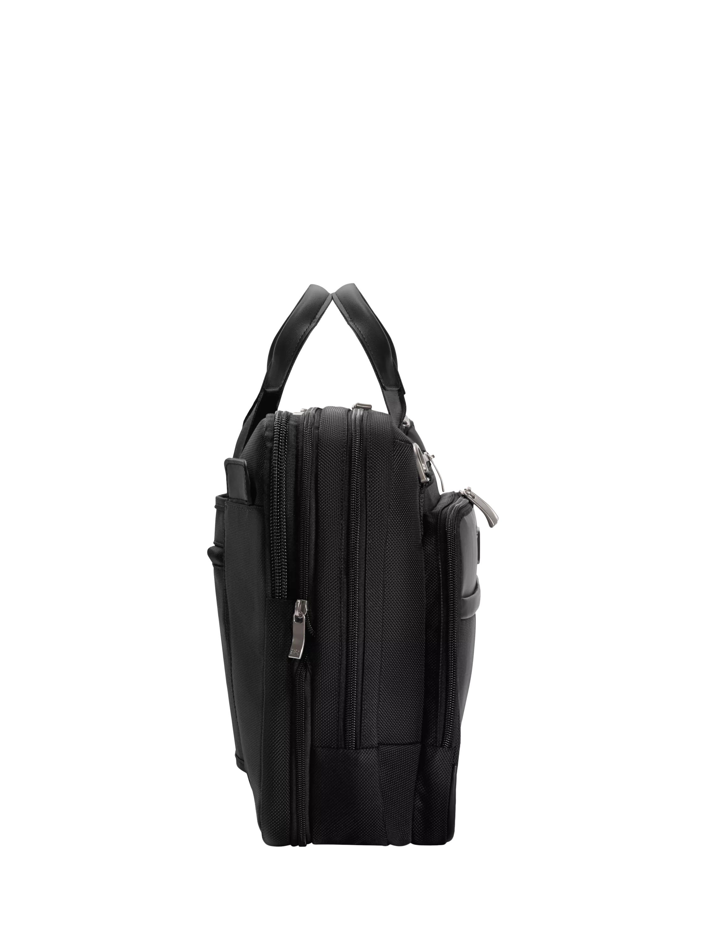 Briggs & Riley Medium Expandable Briefcase Black, UK version