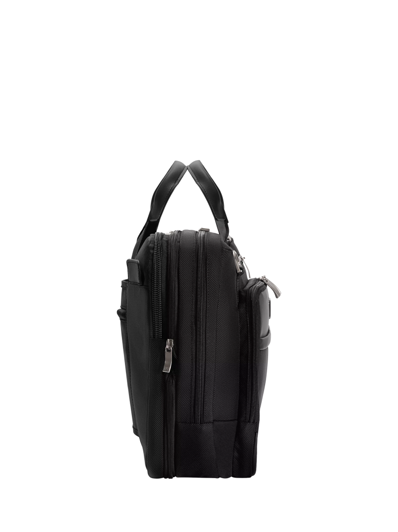 Briggs & Riley Medium Expandable Briefcase Black, UK version