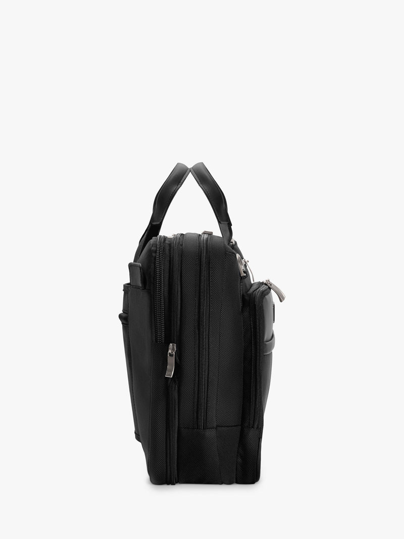 Briggs & Riley Medium Expandable Briefcase Black, UK version