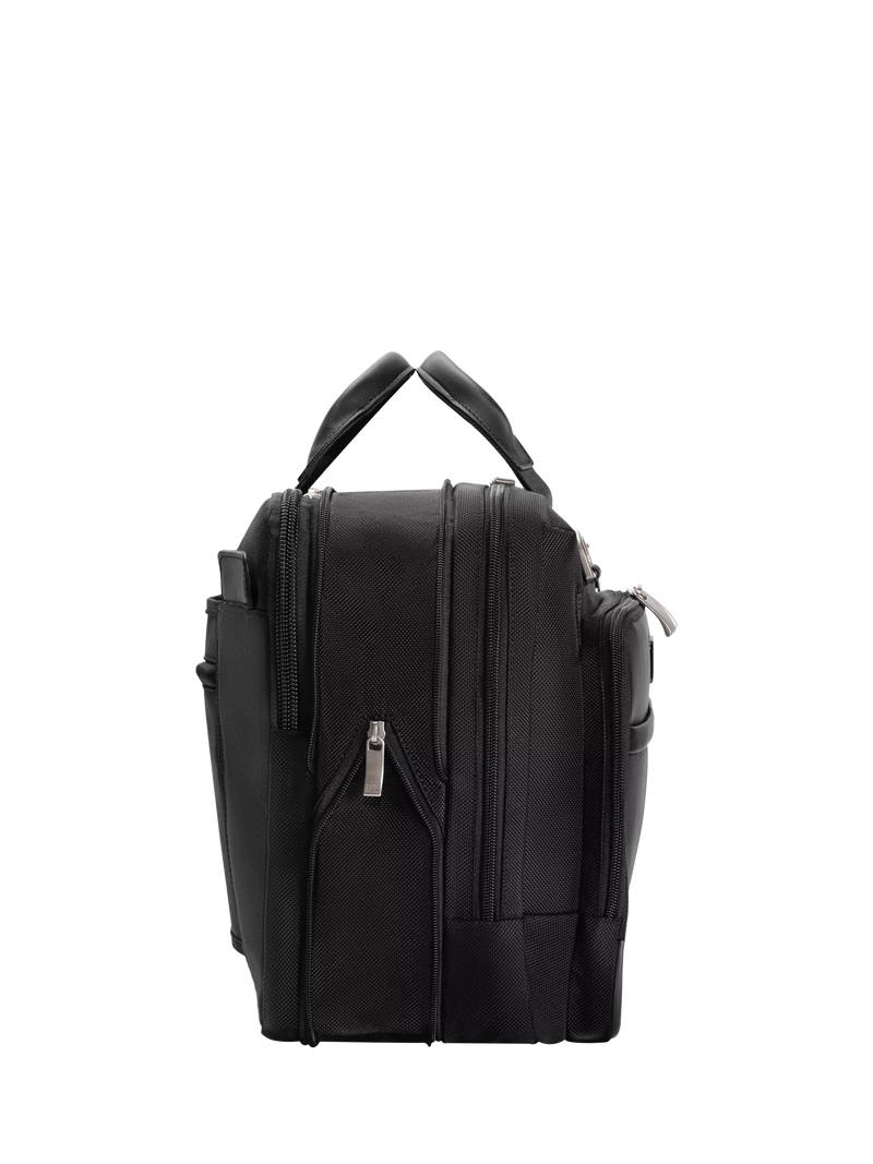 Briggs & Riley Medium Expandable Briefcase Black, UK version