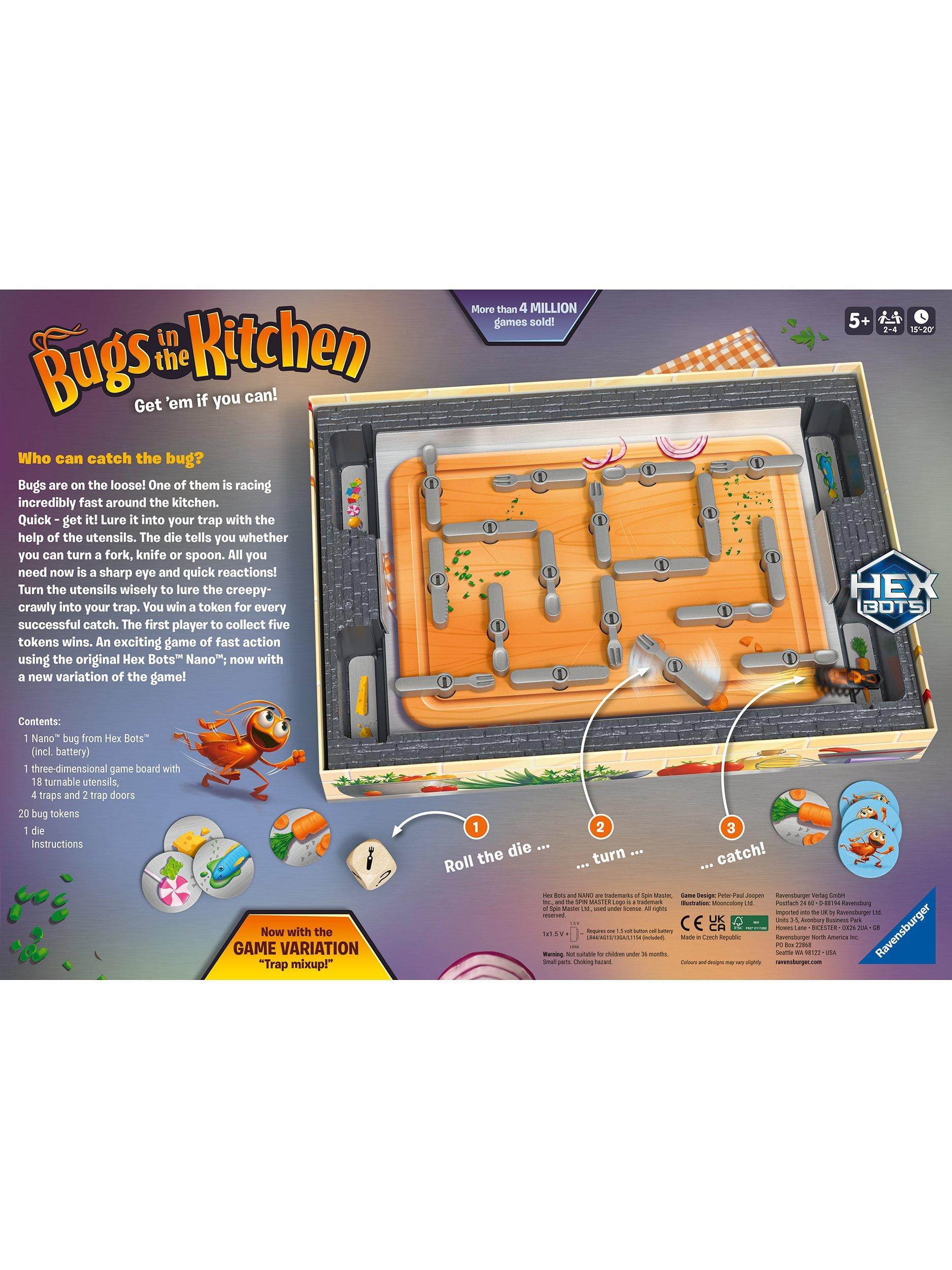 Ravensburger Bugs In the Kitchen board game, UK version