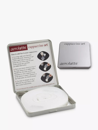 John Lewis aerolatte Cappuccino Art Stencils Set of 6- Buy online at McGrocer