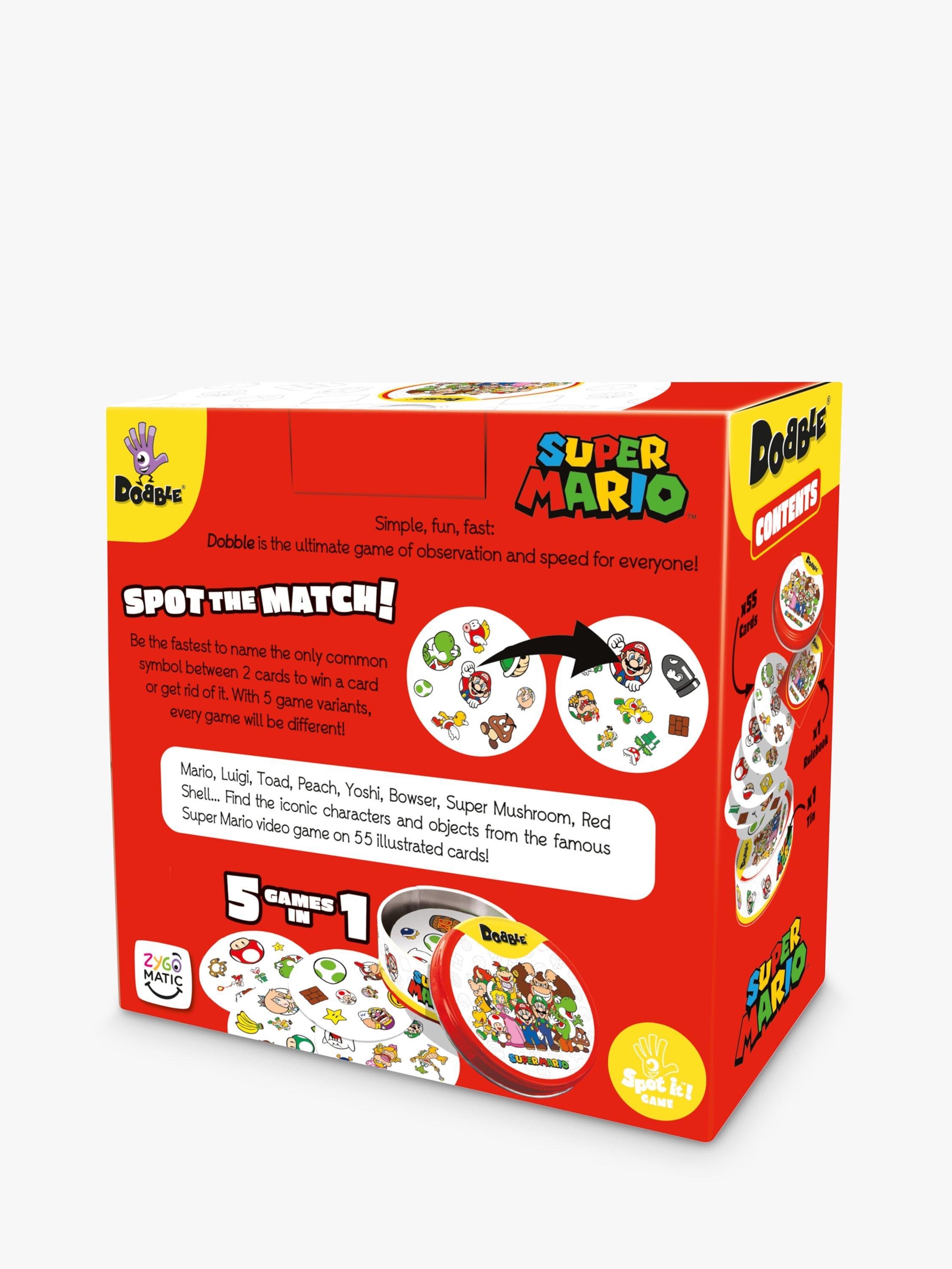 Esdevium Dobble Super Mario card game - British product