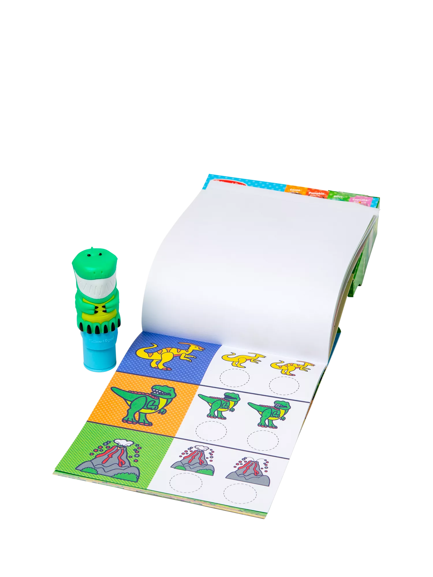 Melissa & Doug Sticker WOW Dinosaur Activity Pad Set, imported from the UK