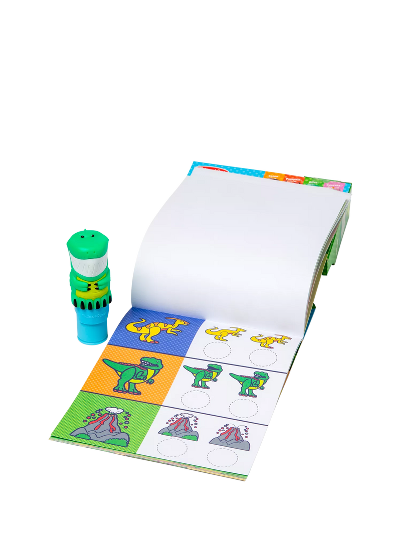 Melissa & Doug Sticker WOW Dinosaur Activity Pad Set, imported from the UK