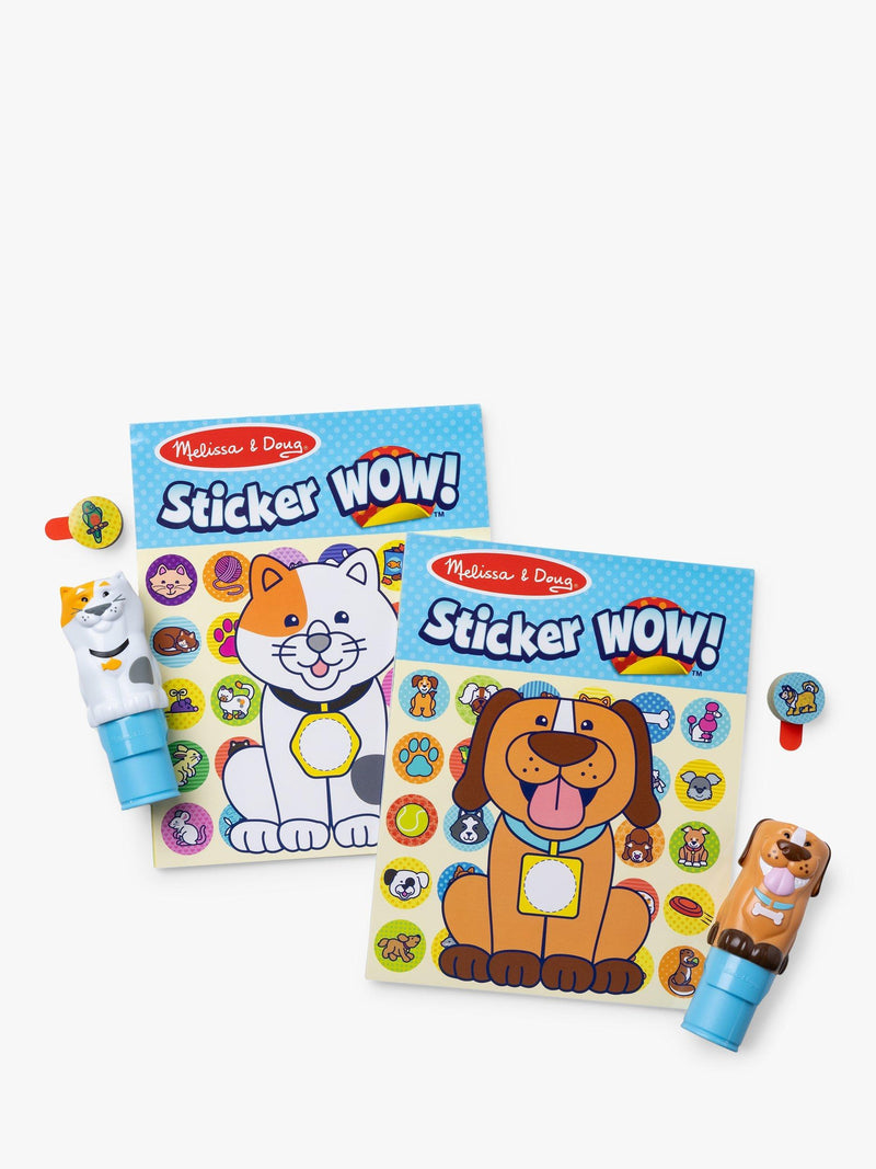 Melissa & Doug pet sticker stamper bundle 900 stickers, UK version