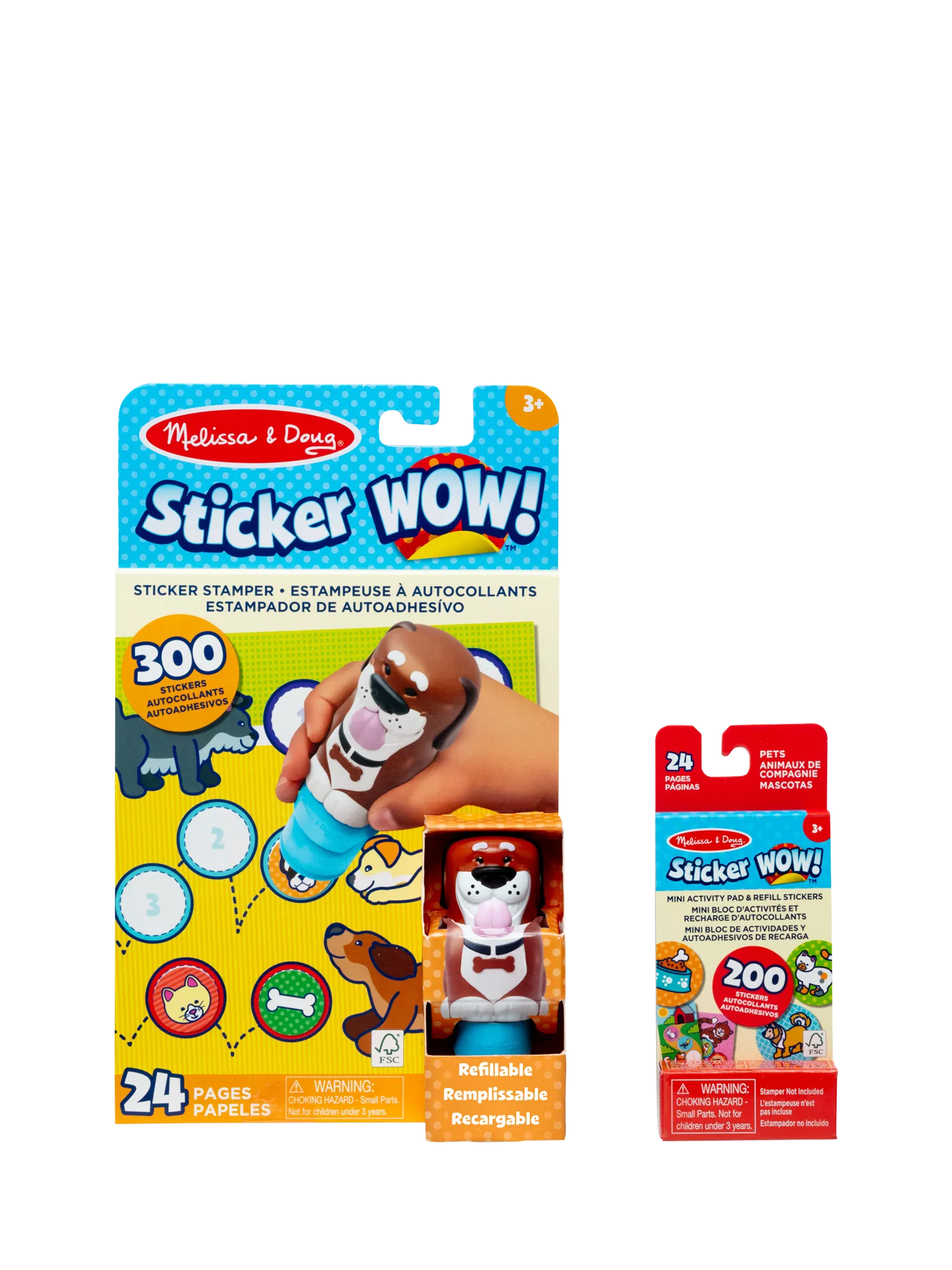 Melissa & Doug Sticker WOW! Dog Bundle with 300 stickers (British brand)