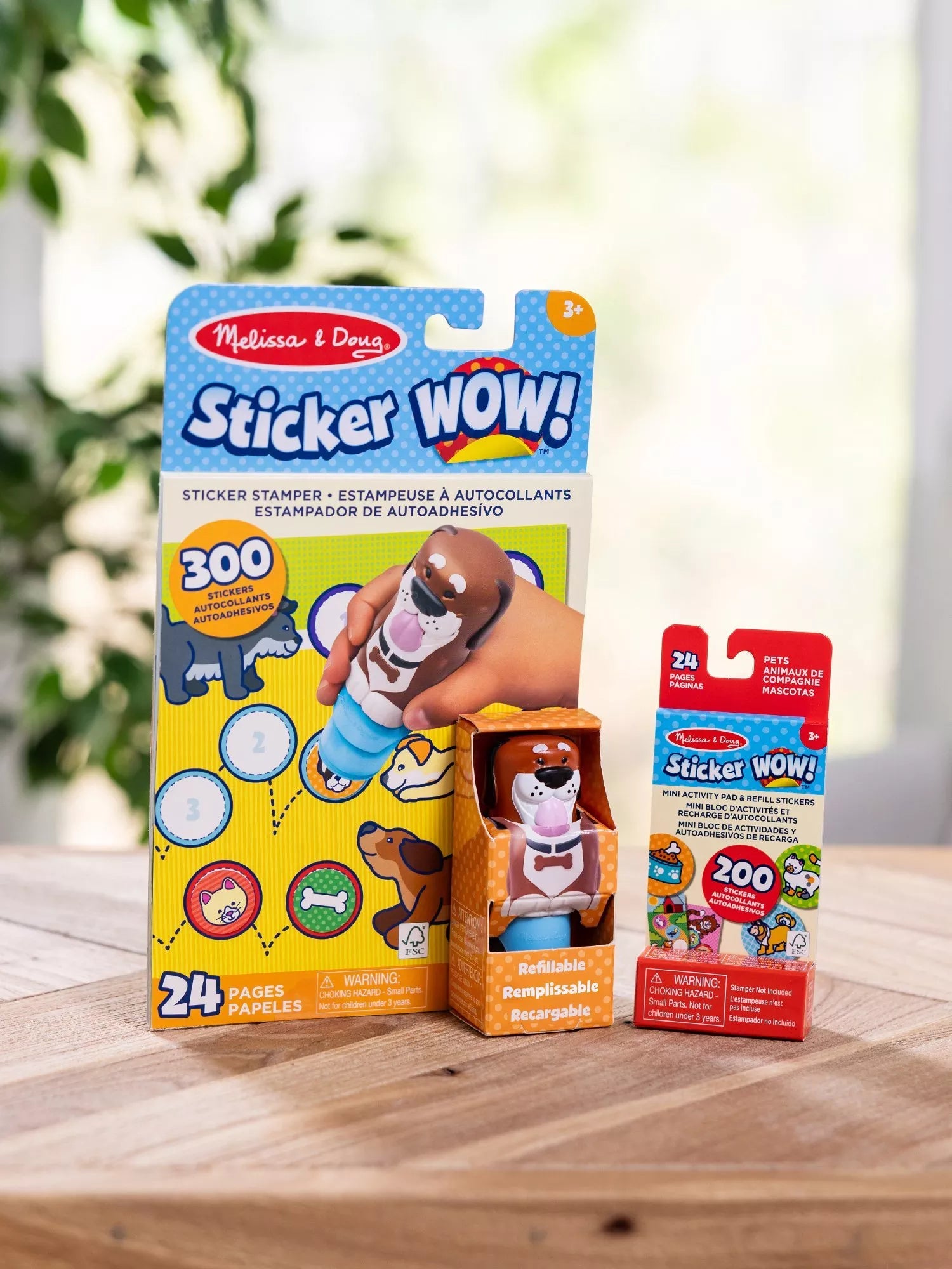 Melissa & Doug Sticker WOW! Dog Bundle with 300 stickers (British brand)