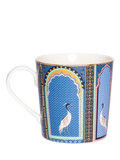 Sara Miller fine china mugs with 22ct gold detailing, set of 4, 344ml (British brand)