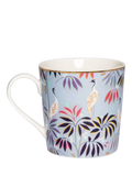 Sara Miller fine china mugs with 22ct gold detailing, set of 4, 344ml (British brand)