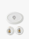 Wrendale Designs duck-themed fine bone china salt and pepper shaker set with oval tray (British brand)