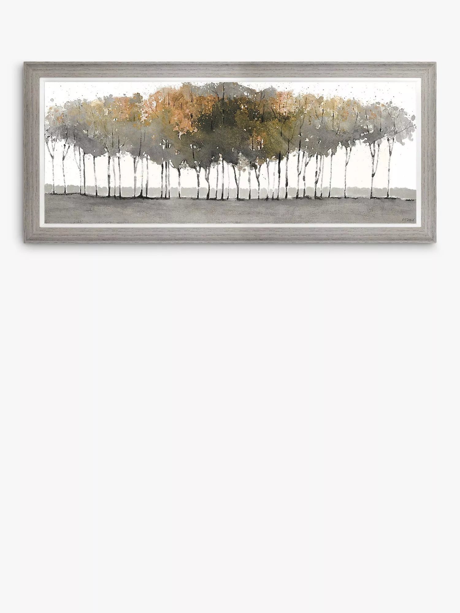 John Lewis framed print Embellished Chorus Line 58x120cm, imported from the UK