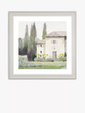 John Lewis Adelene Fletcher 'Sunflower Cottage' Framed Print, 38 x 38cm, Multi