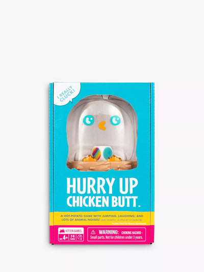 John Lewis Hurry Up Chicken Butt Hot Potato Game with Jumping and Animal Noises- Buy online at McGrocer