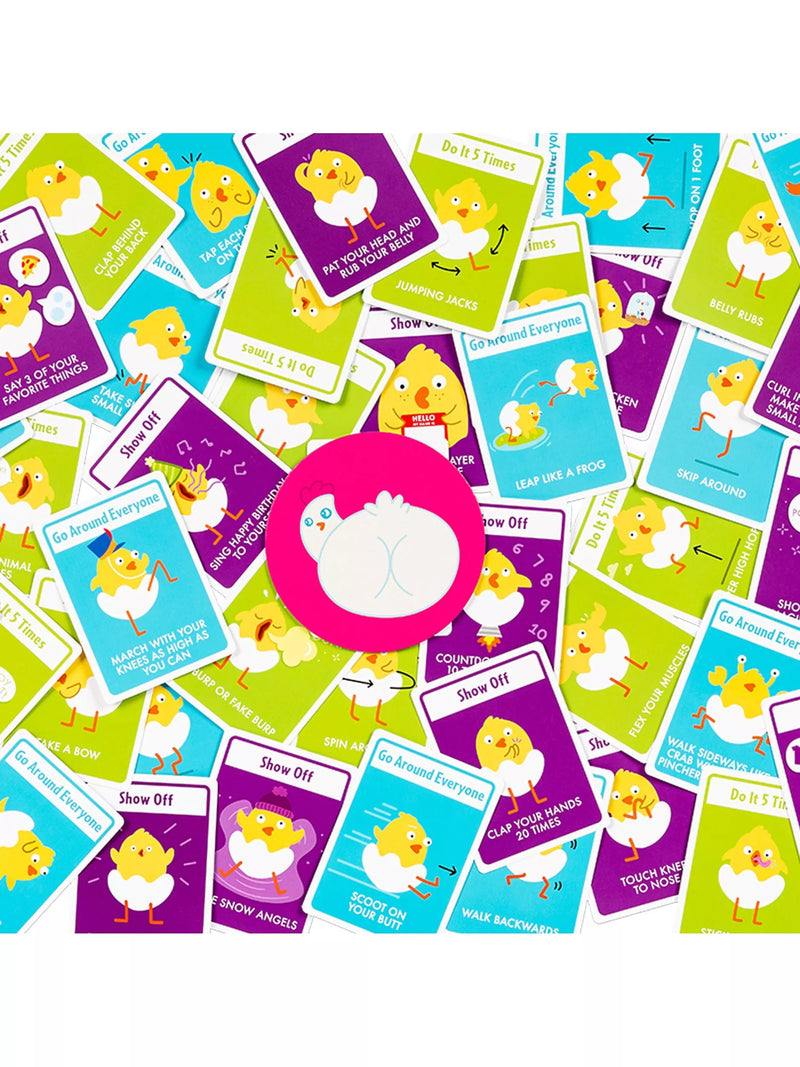 Hurry Up Chicken Butt hot potato game with animal noises, UK version