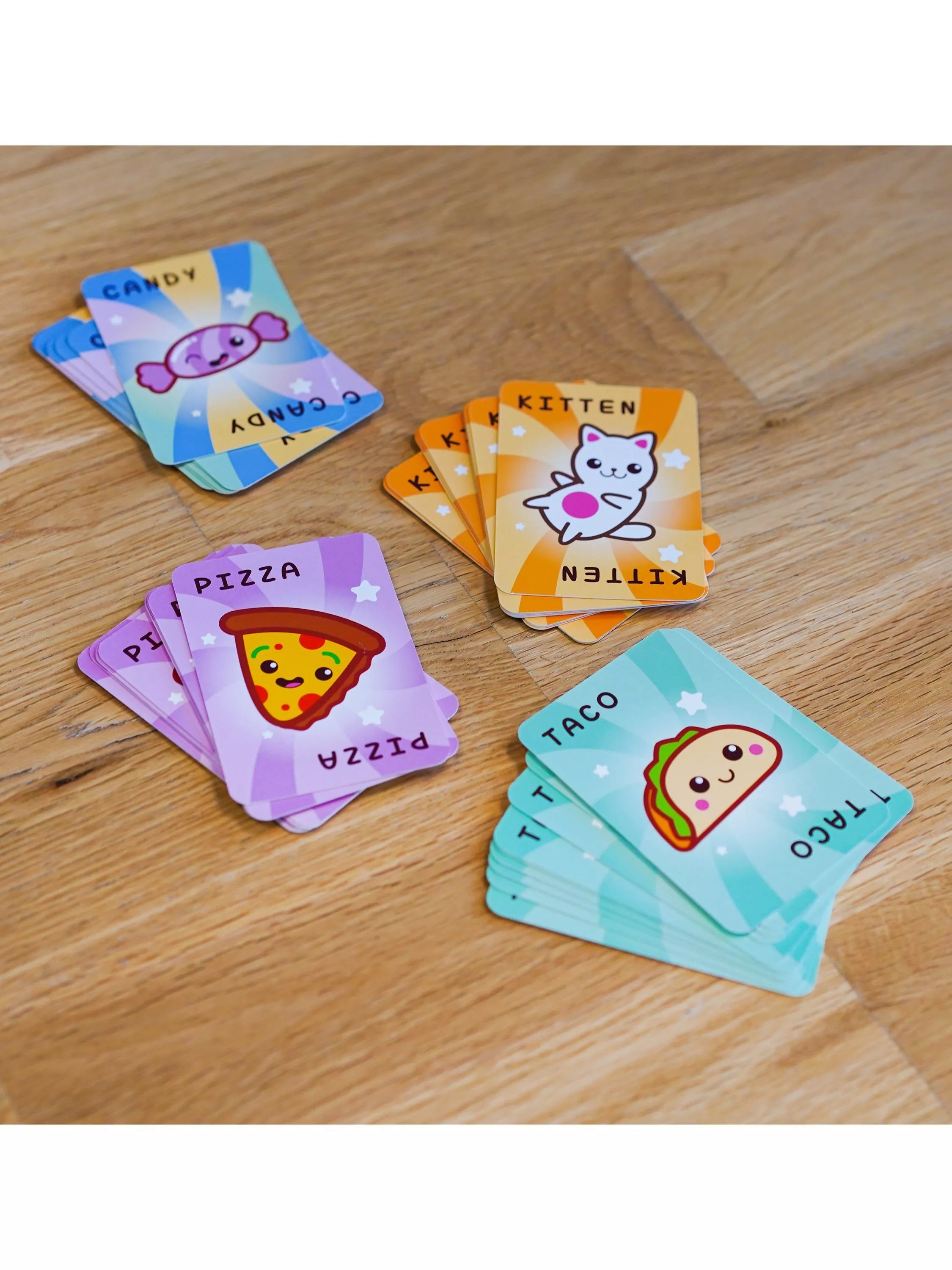Esdevium Taco Kitten Pizza memory board game, UK version