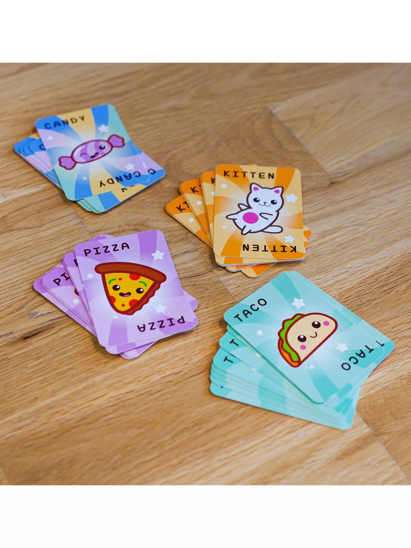Esdevium Taco Kitten Pizza memory board game, UK version