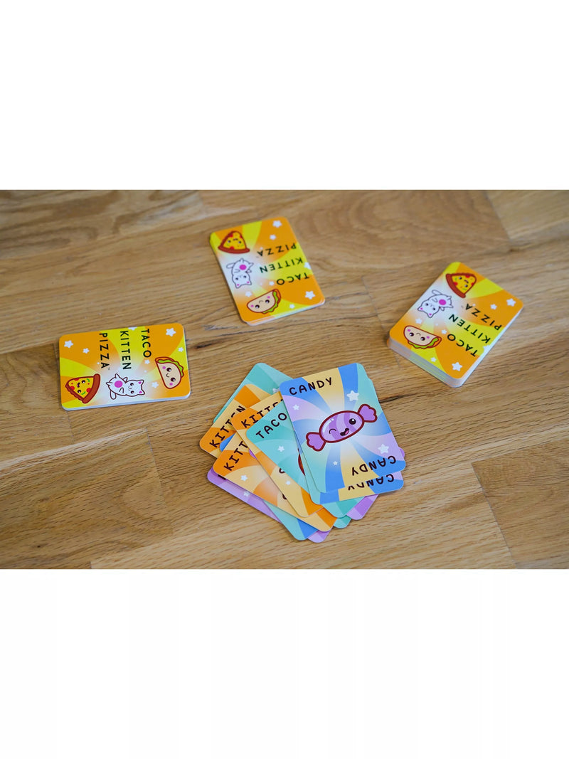 Esdevium Taco Kitten Pizza memory board game, UK version