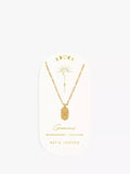 Katie Loxton Waterproof Zodiac Necklace, Gold