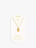 Katie Loxton Waterproof Zodiac Necklace, Gold