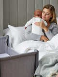 Shnuggle Air Lite Bedside Nursery Crib (British brand)