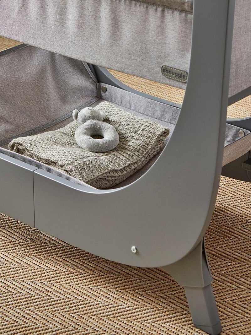 Shnuggle Air Lite Bedside Nursery Crib (British brand)