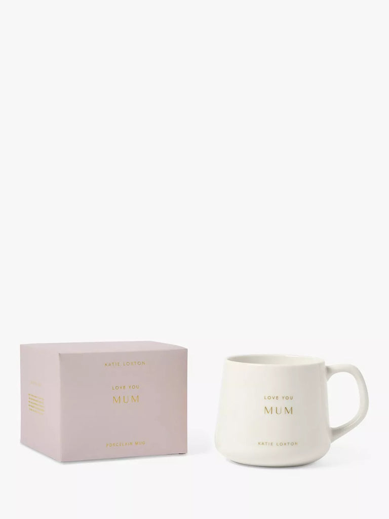 Katie Loxton Love You Mum Ceramic Mug, Pink