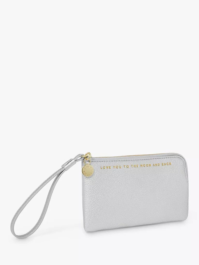 Katie Loxton The Moon Pouch, Silver