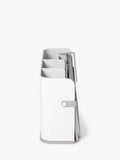 Umbra folding dish rack with cutlery sections and caddy base, white (British brand)