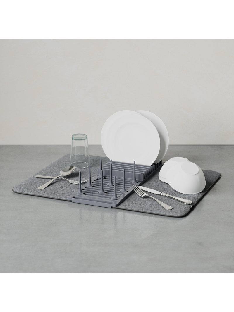 Étagère à chevilles Umbra UDry avec tapis charcoal (marque britannique)