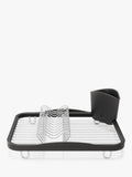 Umbra in-sink dish drying rack with nickel finish, 36 by 28 by 14 centimeters (British brand)