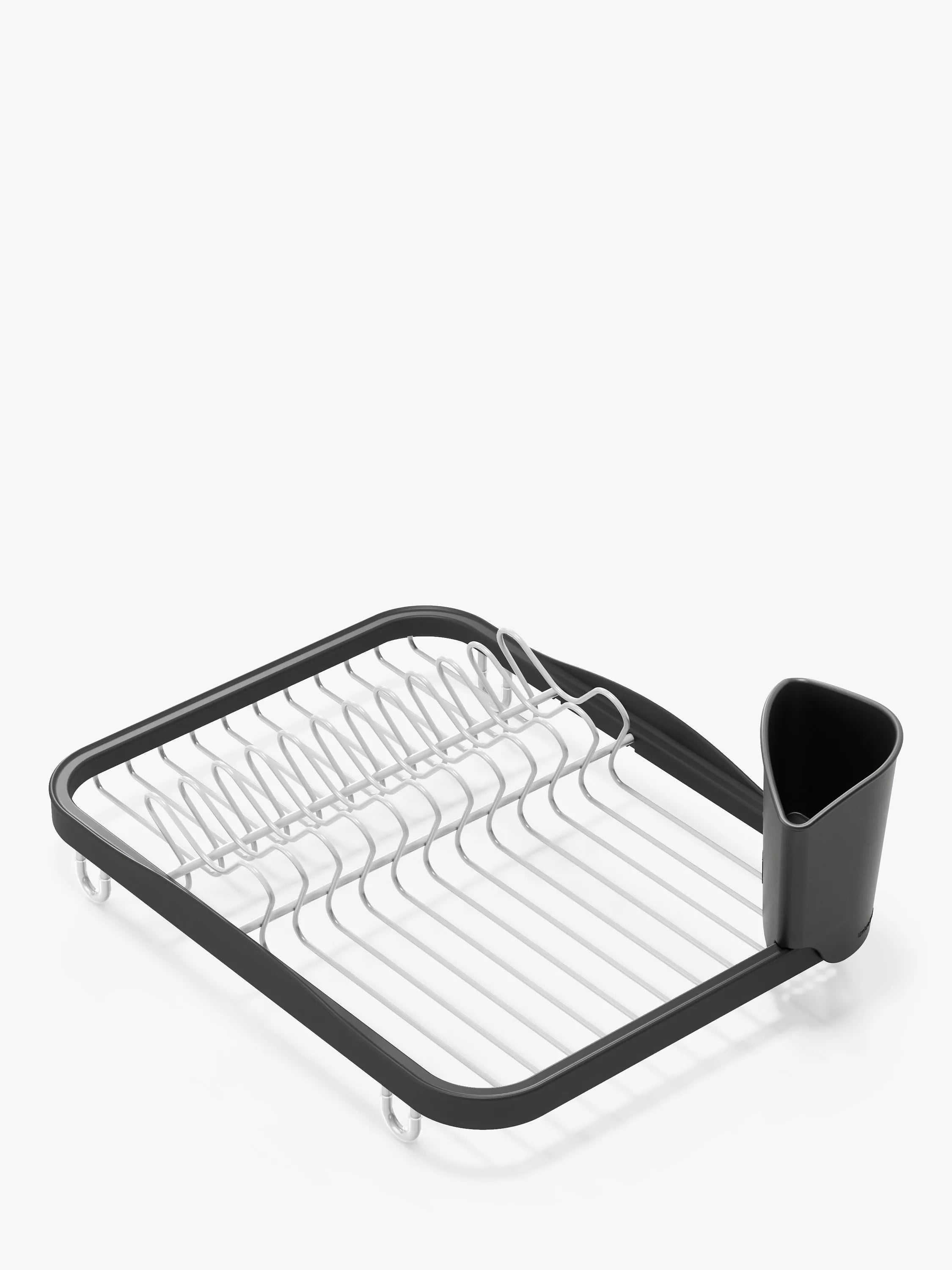 Umbra in-sink dish drying rack with nickel finish, 36 by 28 by 14 centimeters (British brand)