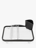 Umbra in-sink dish drying rack with nickel finish, 36 by 28 by 14 centimeters (British brand)