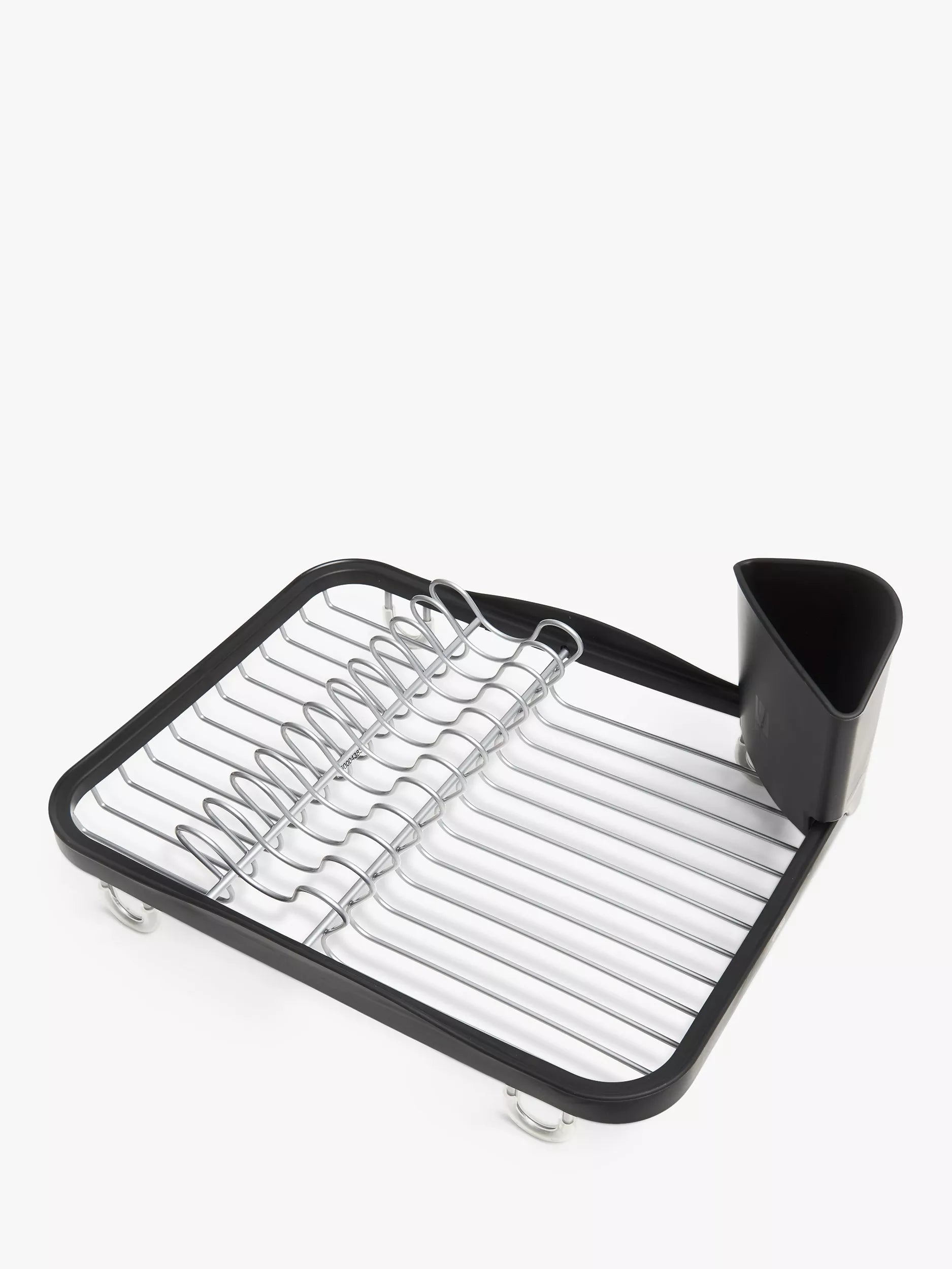 Umbra in-sink dish drying rack with nickel finish, 36 by 28 by 14 centimeters (British brand)