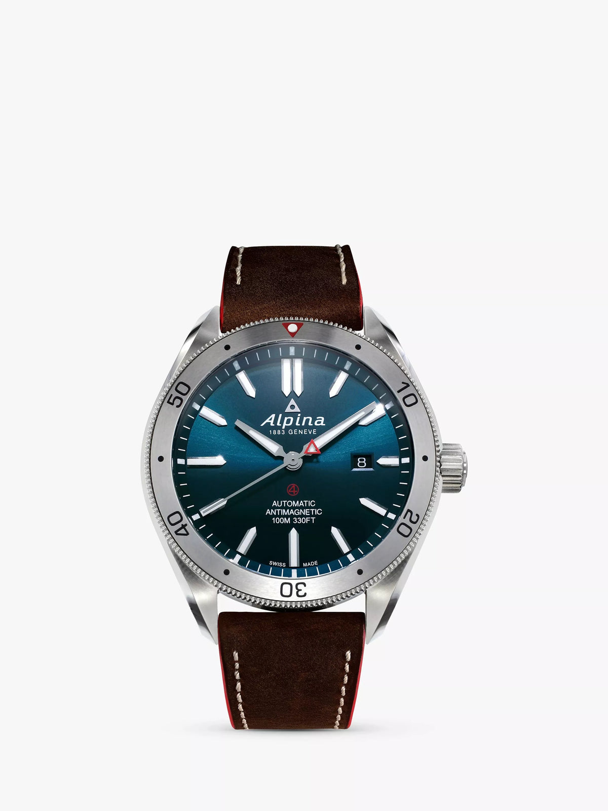 Alpina Alpiner automatic watch 45mm blue dial - British product