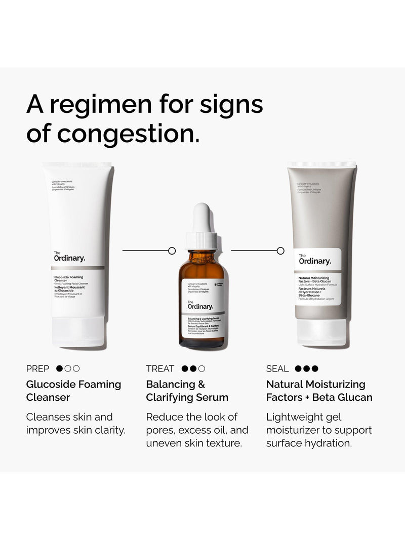 The Ordinary balancing clarifying serum 30ml (British brand)
