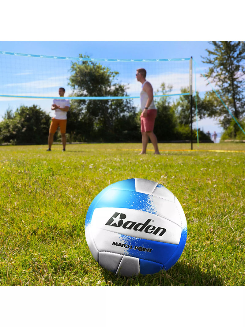 Baden Volleyball Set Blue/Grey/Orange, UK version