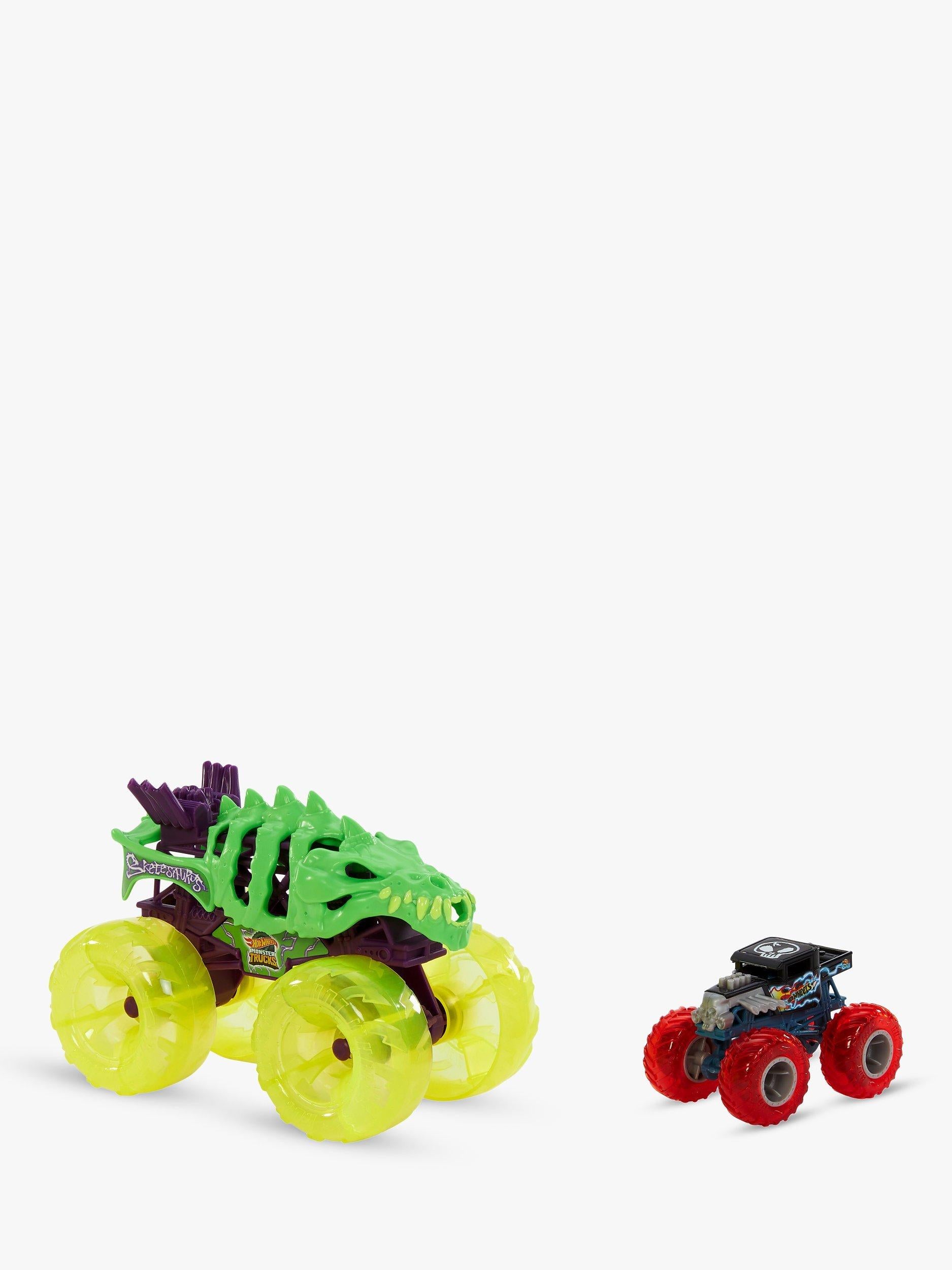 Hot Wheels Monster Trucks Power Smashers set, imported from the UK
