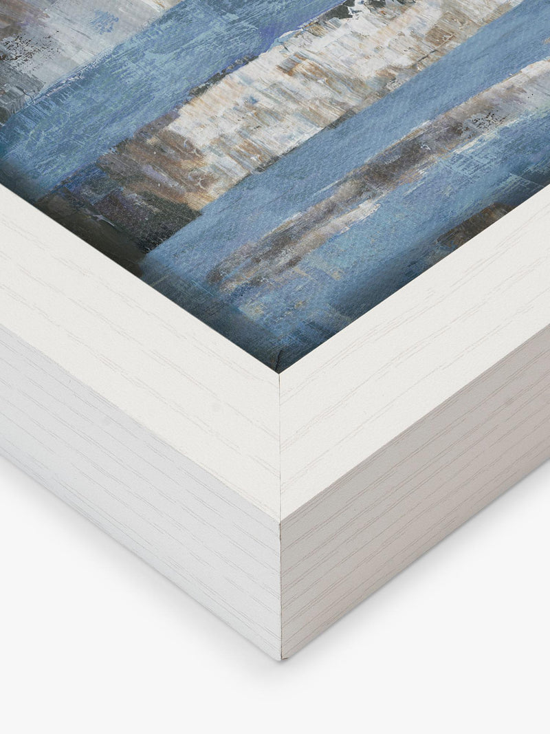 John Lewis 'New Path I' framed canvas print, imported from the UK