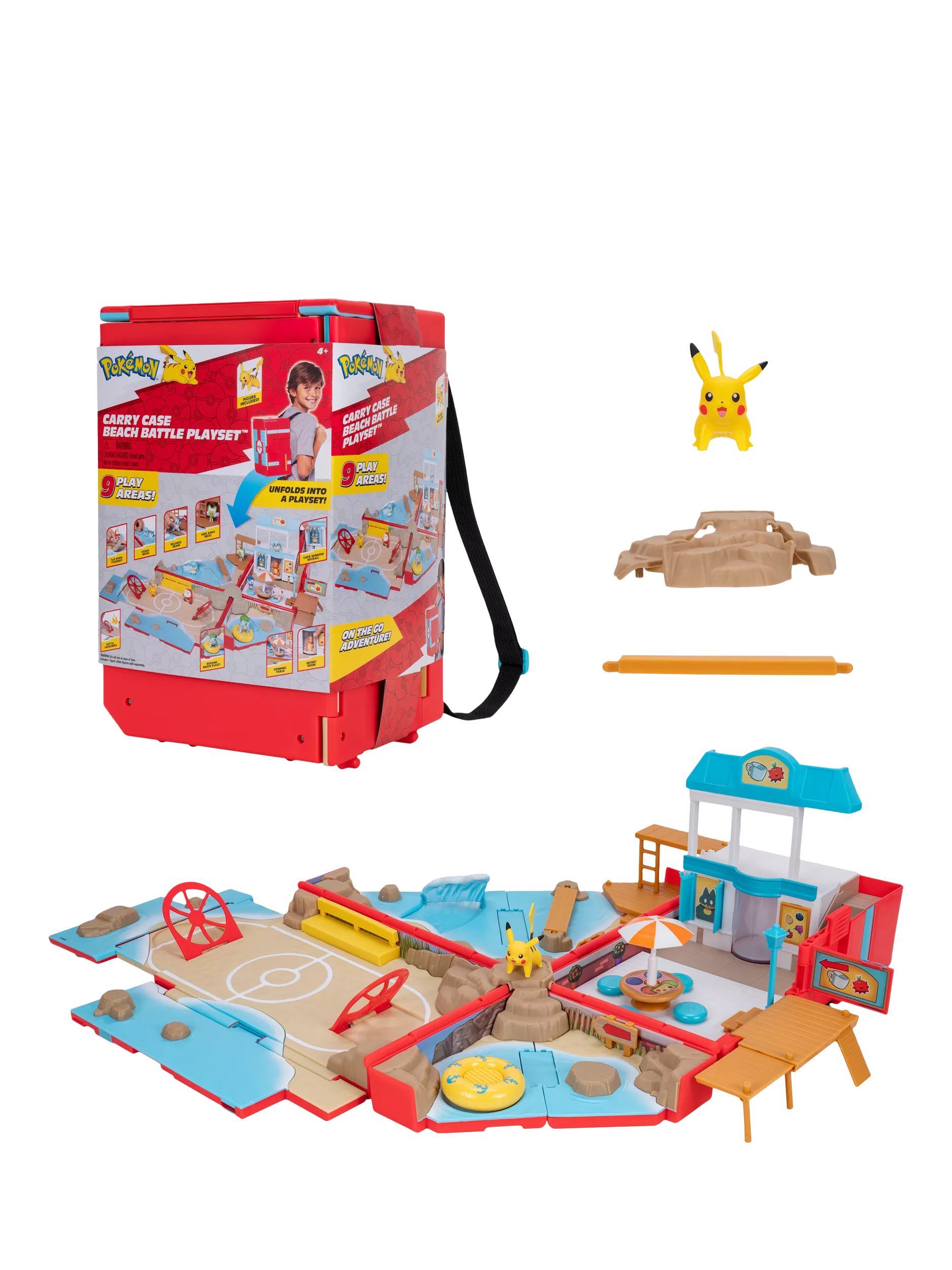 Pokémon portable beach battle playset - British product