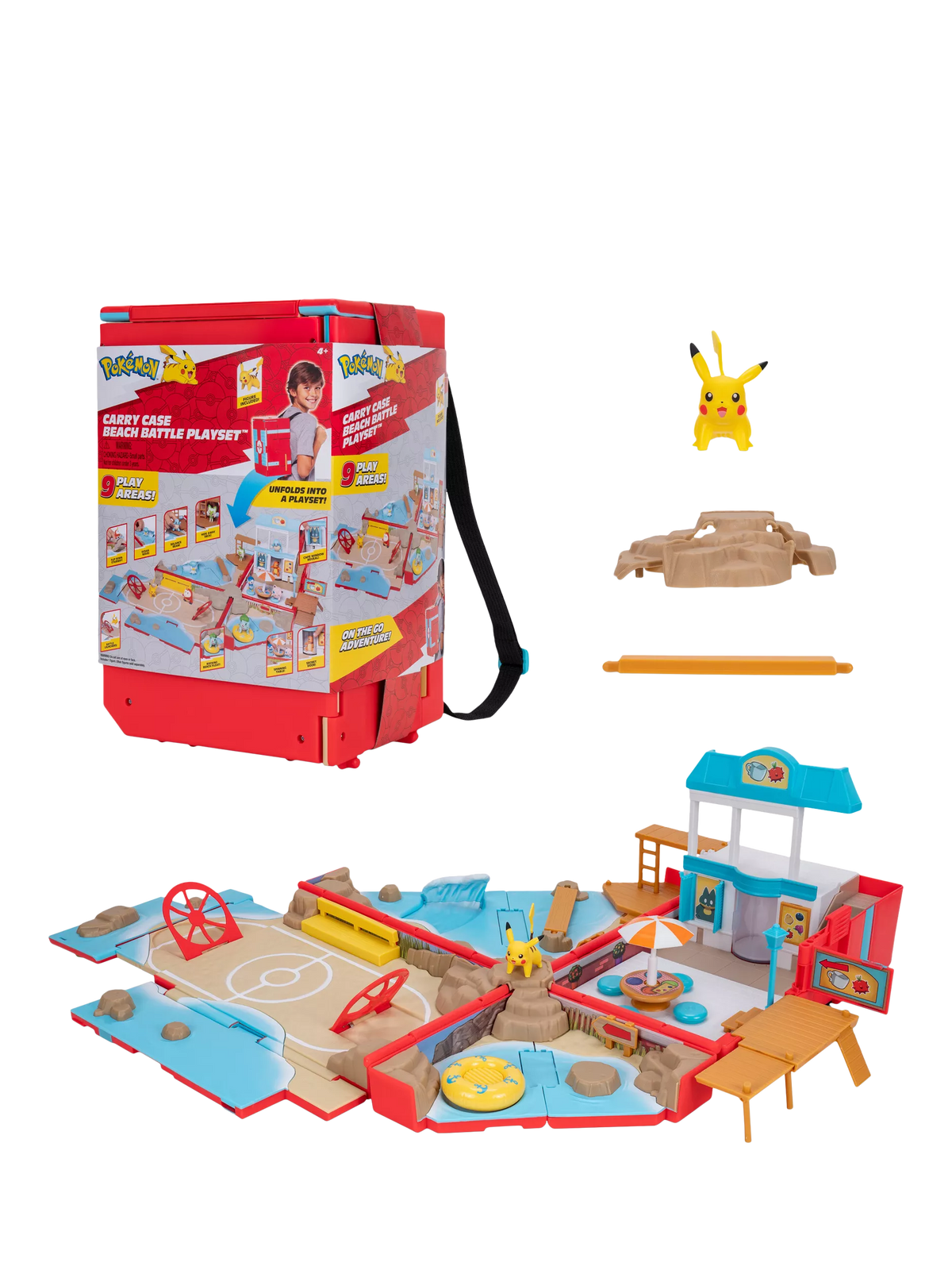 Pokémon portable beach battle playset - British product